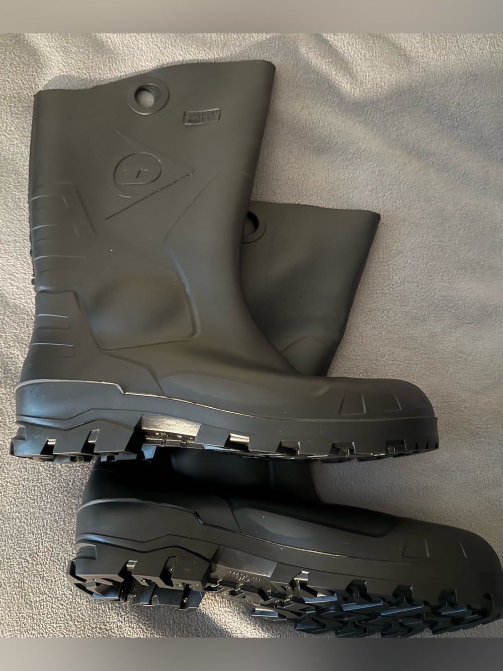 Dunlop Men's Black Waterproof Work Boots